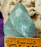 Amazonite Crystal Flame 💠✨🔥🪸🩵