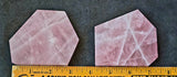 Thick High Quality Rose Quartz Crystal Slab 🌸🌹🩷