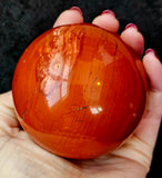Red Jasper Crystal Sphere ❤️🔮✨