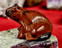 Brecciated Jasper Crystal Frog Figurine 🐸