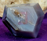 Blue Agate w/Druzy Crystal Pendulum Shaped Freeform 💙✨🤩💎🌊🔵