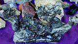 MASSIVE Picasso Jasper Crystal Eastern Asian Themed Dragon Statue ✨🤩🤯🖤🤍🩶🐲🐉