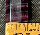 Banded Rainbow Fluorite Crystal Tower 💜☪️💜💎