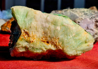 XL Raw Green & Blue Mexican Calcite 💚🩵💙