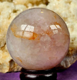 Amethyst & Agate Crystal Sphere # 3 ✨🔮💜💎