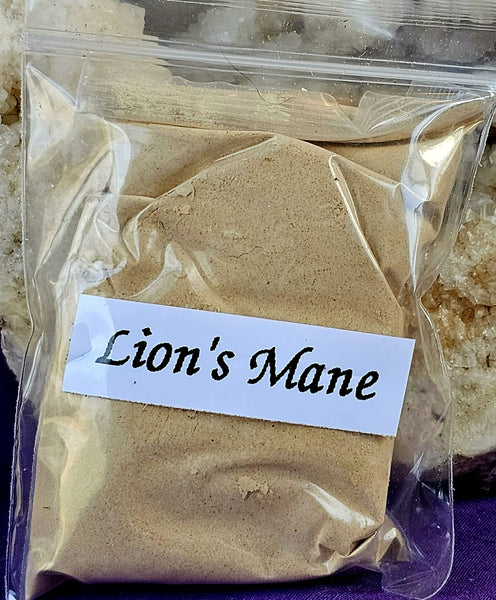 Fresh Cut Dried Organic Lions Mane Herb 🌱🦁🌿