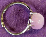 SS 925 Adjustable Kunzite Crystal Ring 💍💎✨🩷🌺