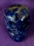 Sodalite Crystal Mini Skull 🌀🌊💀💎✨🤍