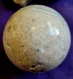 Blue Banded Agate Crystal Sphere #2 💙✨🔮💎🔵