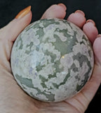 Lucky Jade Crystal Sphere 💚🌸🔮✨💜