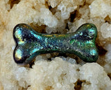 Rainbow Titanium Bismuth Crystal Bone 🦴🍗✨🌈🐕