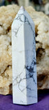 Howlite Crystal Tower 🗼🤍✨ 🩶