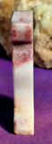 Strawberry Jasper Crystal Dog w/Inner Wolf Silhouette Carving 🐕🤍✨🐺🍓