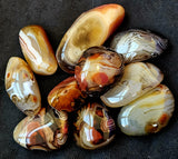 LG. Sardonyx Crystal Palmstones 🖤✨❤️