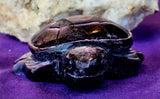 ✨RARE✨ MD. Grade A++ Purple Mica Crystal Turtle Carving 🐢✨ 🤩 🤯 💜🐢