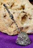 Vintage Antique Pewter King Arthur Excalibur Sword in Stone Figurine ✨⚔️🗡️🤺🪨🩶