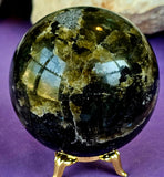 Labradorite Crystal Sphere ✨💜🔮💥
