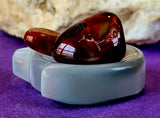 White Cat's Eye Crystal Cat Ear Trinket Dish 🤍🐾🐈‍⬛🥹🍚