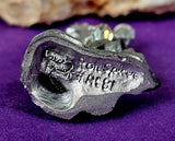 Vintage Antique Pewter Floating Castle w/Crystal 🔮✨🪾🏰🏯