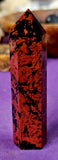 Mahogany Obsidian Crystal Tower ✨❤️🖤❤️✨