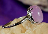 SS 925 Adjustable Kunzite Crystal Ring 💍💎✨🩷🌺