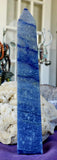 LG. Blue Aventurine Crystal Tower 💎💠🌀💙🔵