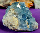Raw Celestite Crystal Geode Specimen ✨🩵💎✨💙