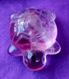 Rainbow Fluorite Crystal Turtle Carving 🐢💜💙💛💚🔮🐢✨