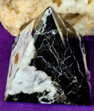 MD. Zebra Jasper Crystal Pyramid 🖤 ✨ 🦓🤍