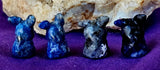 Mini Sodalite Crystal Pokemon Pikachu Figurine