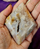 Flower Agate Crystal Rhombus 🌸✨🌷🩷😍