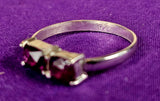 925 Sterling Silver Ring w/Ruby & Garnet Gemstones ✨🤩💍❤️🩷💎