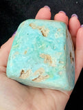 MD. Blue Aragonite Crystal Freeform ✨💙🔵🐚😍🩵