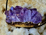 Raw Amethyst Crystal Necklace 💜✨📿