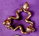 Assorted Metal Triple Snake Crystal Sphere Holder 🔮🐍✨💎