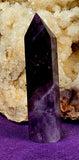SM. Amethyst/Chevron Amethyst Crystal Tower 💜✨☪️🤍