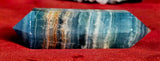 Blue Banded Onxy DT Crystal Wand 🏖️🌊💙