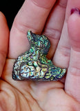 Rainbow Titanium Bismuth Crystal Duck Figurine ✨🦆🌈😍💚💙