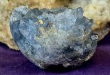 Raw Celestite Crystal Geode Specimen 💎🌀🌊💠