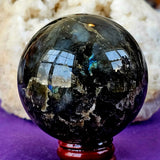 Labradorite Sphere Crystal Sphere 🔮✨💎💙