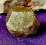 SM. Box Raw Yellow Garnet Crystal Specimen ✨🤩🪨💛💎