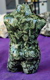 LG. African Jade Crystal Male Torso Carving ✨🍏🍃💚♂️🏋️‍♂️💪