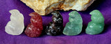 SM. Assorted Crystal Crow Perched on Skull 🐦‍⬛💀💠💎✨