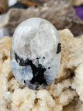 LG. Rainbow Moonstone Crystal Palmstone ✨ 🤩 💎 💙🌈
