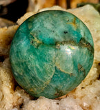 Amazonite Crystal Palmstone ✨🤩💎🌊💠