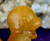 Orange Calcite Crystal Pokemon Charmander Figurine 🔥🦎🧡🍊