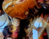 LG. Sardonyx Crystal Palmstones 🖤✨❤️