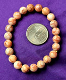 Red Veined Jasper aka Pork Stone Crystal Bracelet 📿♥️🐷