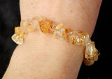 Citrine Crystal Chip Stretch Bracelet 📿✨⚜️💰
