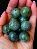 Mini Labradorite Crystal Sphere 🔮✨🤩💎